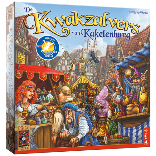 De Kwakzalvers van Kakelenburg - Bordspel